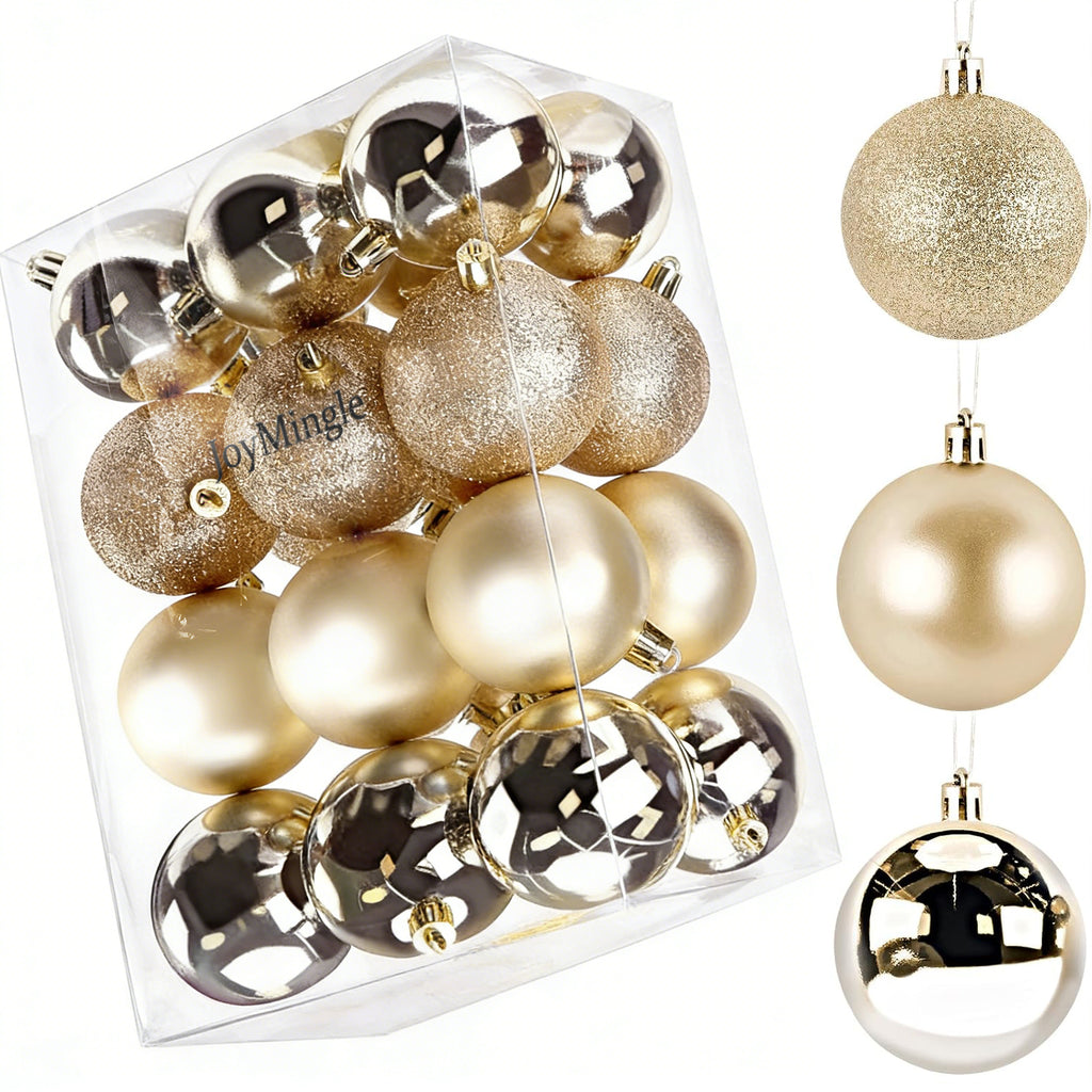 JoyMingle 48pcs 2.5-Inch Christmas Ball Ornaments
