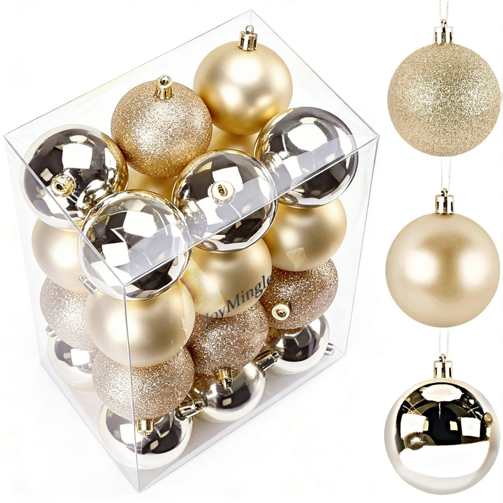 JoyMingle 48pcs 2.5-Inch Christmas Ball Ornaments