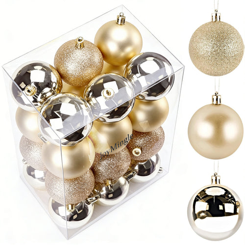 JoyMingle 48pcs 2.5-Inch Christmas Ball Ornaments
