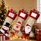 JoyMingle 3 PCS Personalized Christmas Stocking