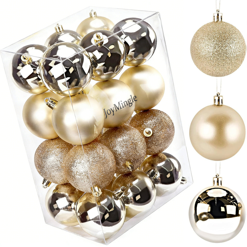JoyMingle 48pcs 2.5-Inch Christmas Ball Ornaments