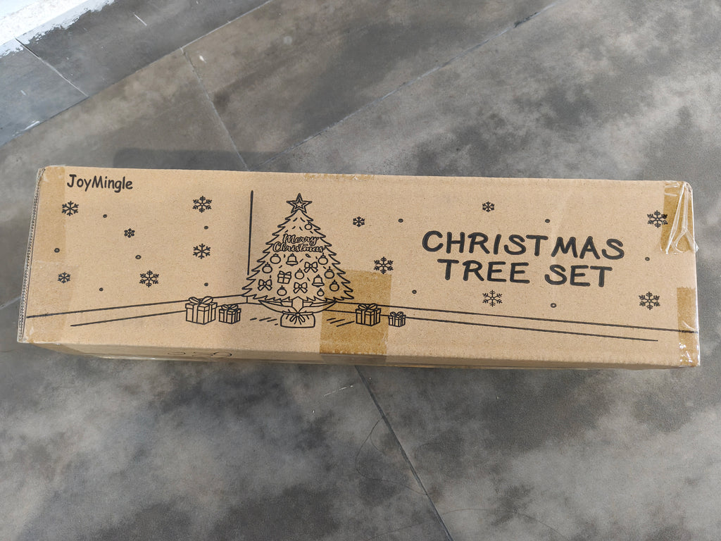 JoyMingle 24 Inch Table Top Mini Christmas Tree Set