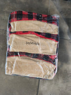 JoyMingle 3 PCS Personalized Christmas Stocking