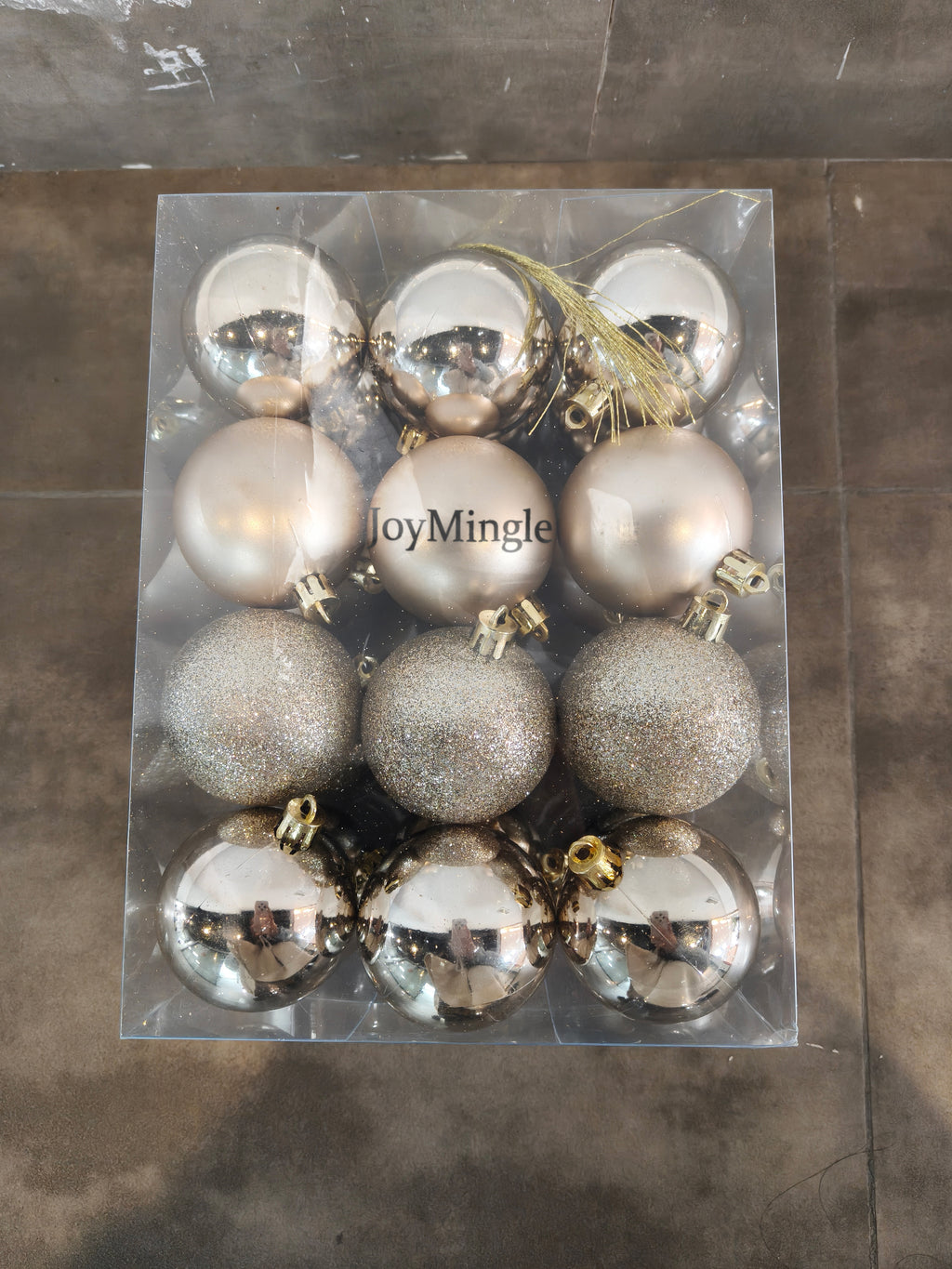 JoyMingle 48pcs 2.5-Inch Christmas Ball Ornaments